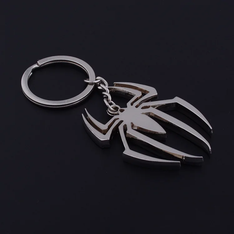 2018 new spider KeyChain Classic 3D Simulation Model spider Key Chain ...