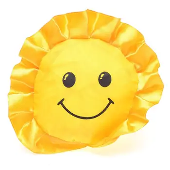 

1PC Sun flower shopping bag Environment Eco-friendly folding reusable Portable Shoulder handle Bag Polyester for Travel Grocery