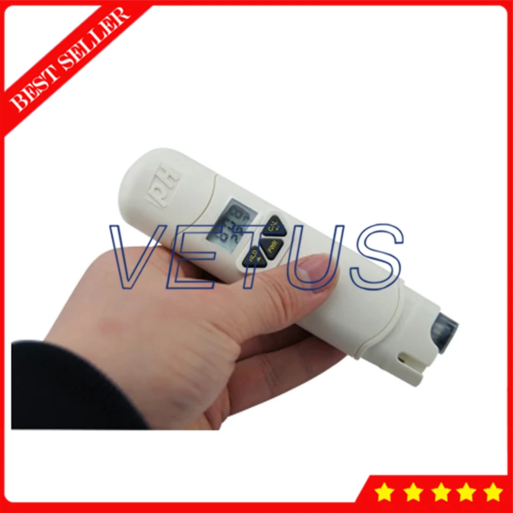 

AZ8682 Digital Pen type pH meter For Water Quality Testing With PH Temperature Display 0 to14 PH Range