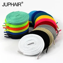 JUP 3 Pais Shoelaces Flat Colored Led Shoe Laces for Fashion Canvas Shoes Colors Girls Boys Laces Shoestring Length: 60cm-200cm