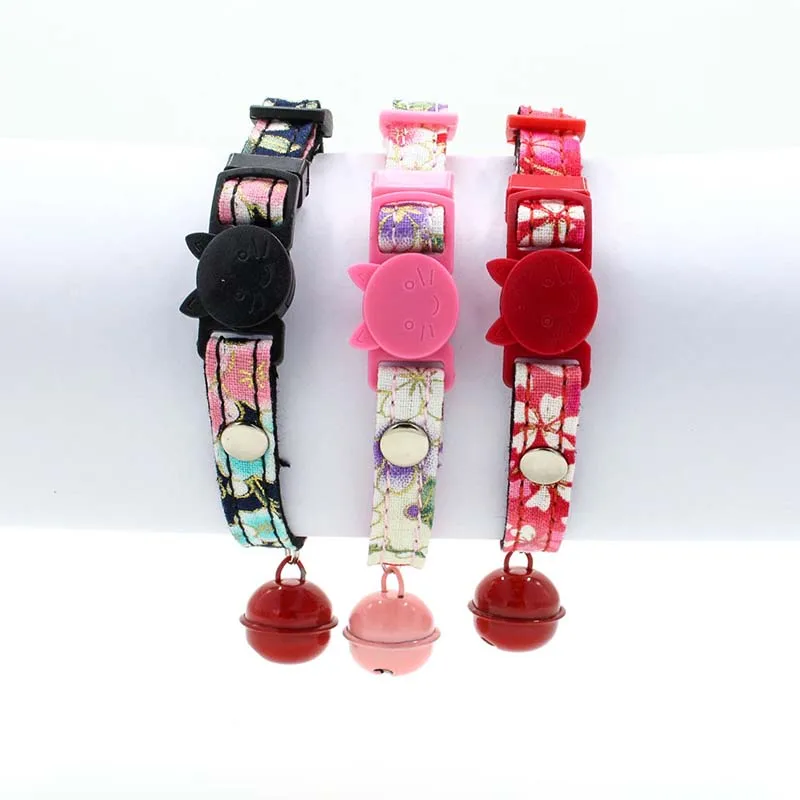 

Cat Kitten Bell Collar Neck Strap Soft Comfortable Safe Buckle Durable Pet Supplies UYT Shop