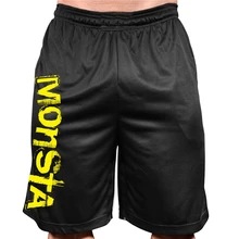 Для мужчин шорты для фитнеса бодибилдинга человек летние спортивные залы тренировка мужской Обувь с дышащей сеткой быстросохнущая Спортивная одежда для бега пляжные короткие штаны