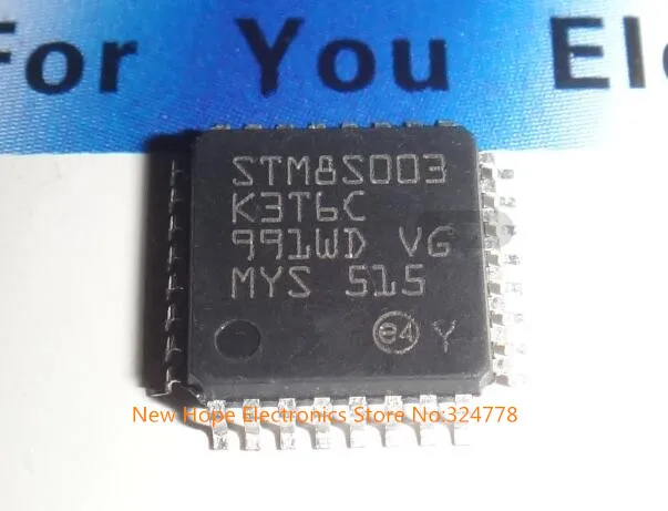 

STM8S003K3T6C STM8S003 K3T6C LQFP32 8-bit microcontroller