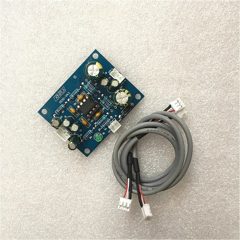 

5532 Preamplifier Board Single Power Front Panel DC Single Power Supply 12-35V, Replaceable Op Amp (H5B3)