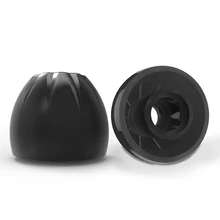 NICEHCK 3 пары(6 шт.) L M S в ухо Оригинальные KZ наконечники наушники силиконовые наушники/ушной рукав/ушной наконечник/наушники для KZ наушники