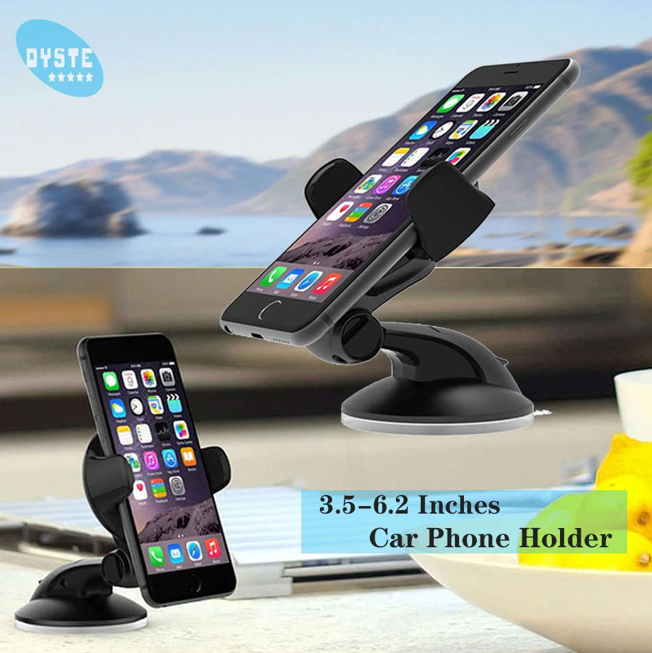 

Support Smartphone Portable Voiture Car Mobile Cell Phone Holder For iphone x 7 Mount Telephone Stand Porta Cellphone Universal