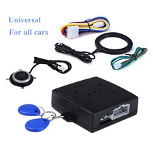 Car Engine Push Start Button RFID Engine Lock Ignition Starter Keyless Entry System Go Push Button Engine Start Stop Immobilizer