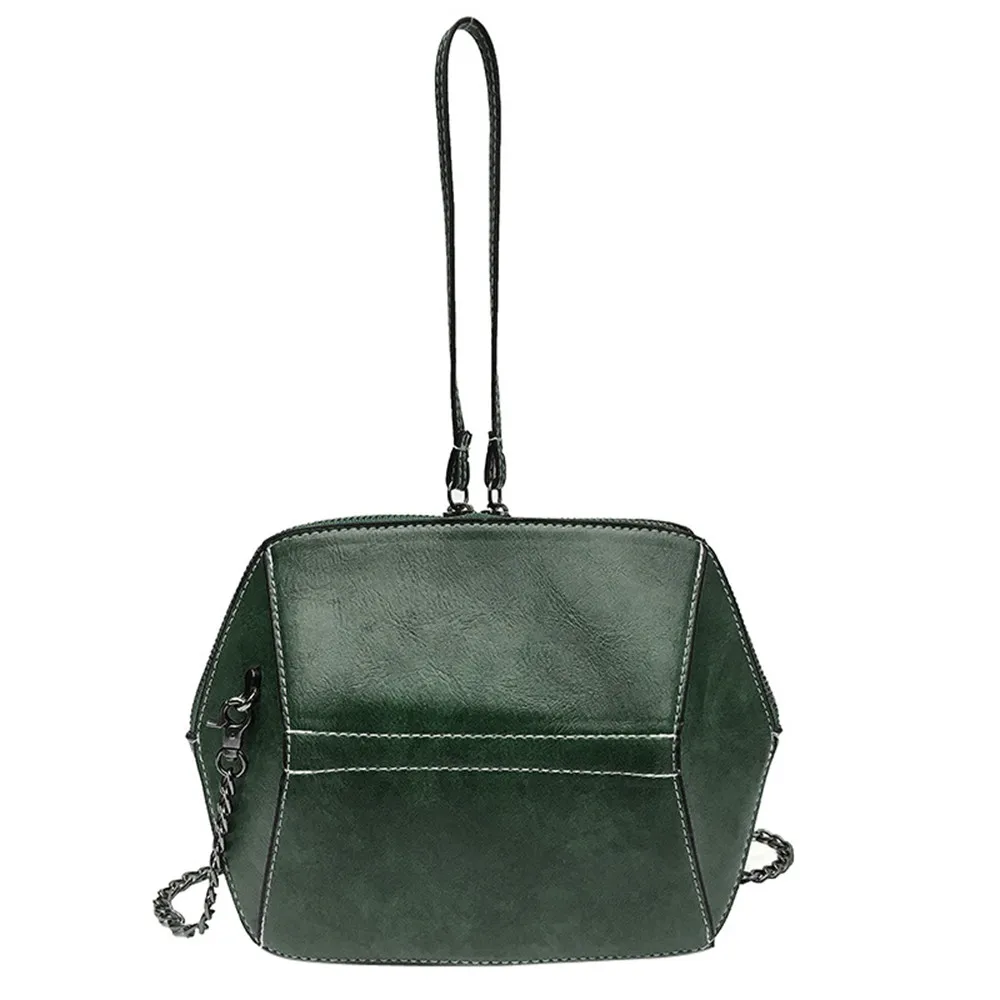 Женская модная сумка в винтажном ретро стиле, сумки-мессенджеры, сумки через плечо - Цвет: Green