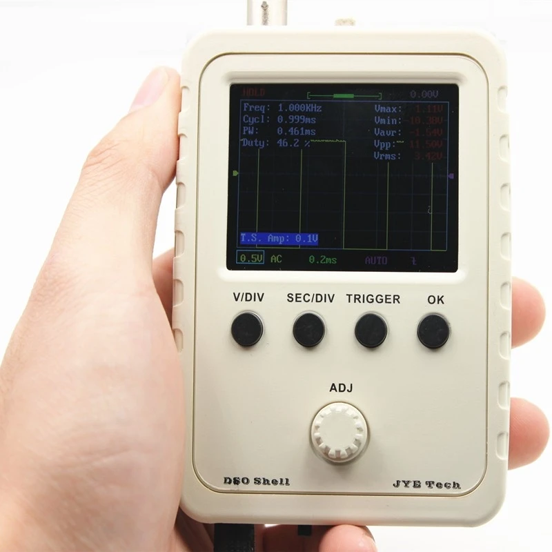 Цифровой оригинальный Tech DS0150 15001K DSO SHELL (DSO150) DIY Набор цифровой осциллограф с