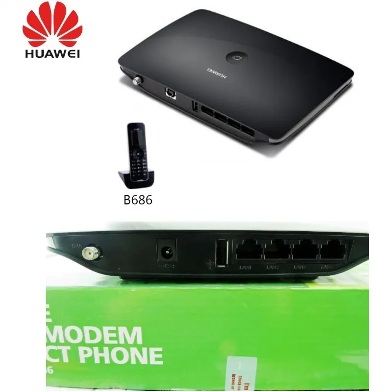 Unlocked Huawei B686 3G HSPA+ WCDMA 21Mbps WPS USB Wireless Gateway WLAN WiFi Router With SIM Card Slot Mobile Broadband