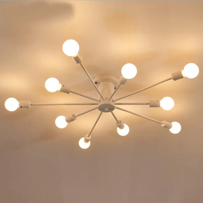 Современный Утюг Led Кристалл Потолочные светильники 90-260 В Led блеск Cristal лампы для Гостиная спальня прихожая столовая