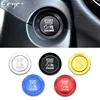 Ceyes – couvercle autocollant pour bouton de démarrage et d'arrêt de l'allumage du moteur de voiture, accessoires de bague de commutation, étui pour Jeep Renegade Commander ► Photo 1/6