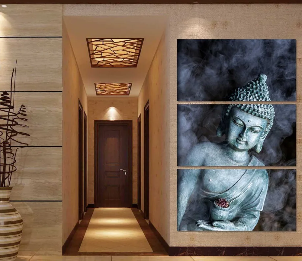 smoke buddha statue-1