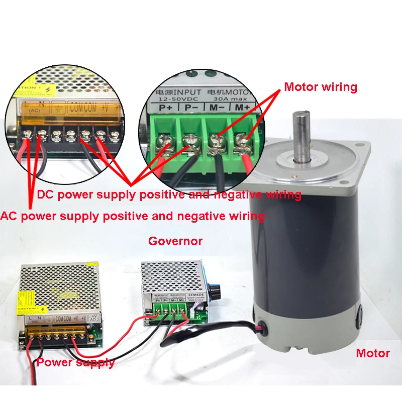 12V24V постоянный магнит двигатель постоянного тока 90 Вт оптическая ось 1800 до 3000 об./мин высокоскоростной микро мотор