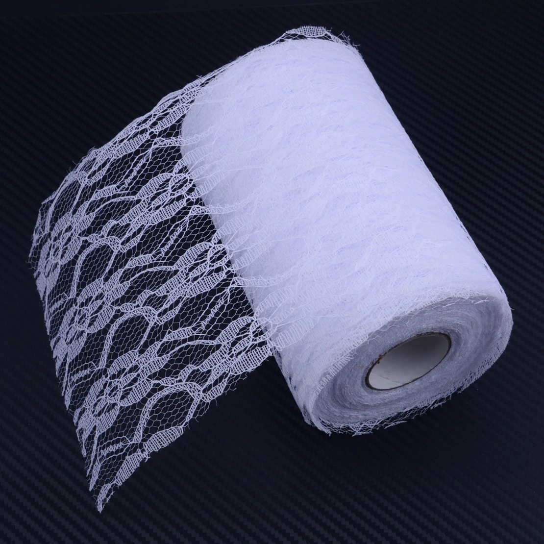 

Белое кружево своими руками рулон стола бегун стул створки Свадебный букет место украшения поставки 15 см x 22 м