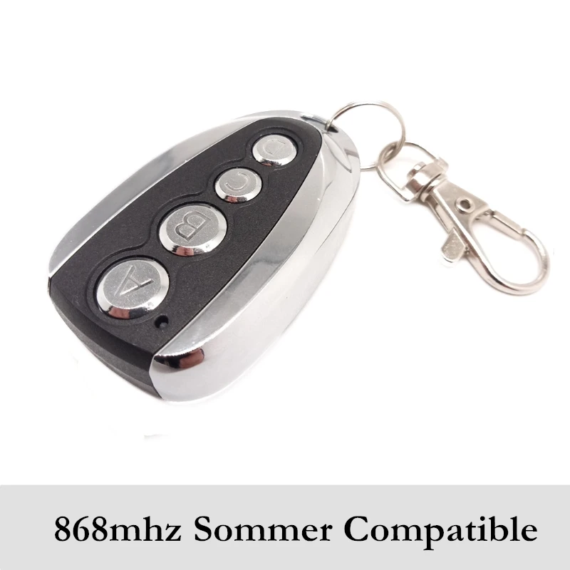 

868 Mhz Sommer Remote Control Replacement. 4-Ch Sommer handzender Rolling Code Command Remote Control Garage Wireless Universal