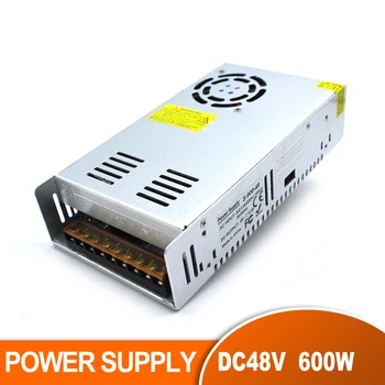 

Single Output DC48V 12.5A 600W Switch Power Supply Transformer AC110V 220V TO DC48V SMPS for CNC Router Stepper Light