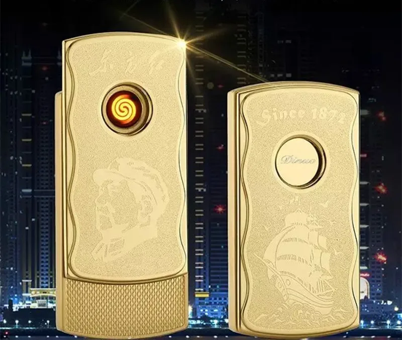 

2PCS/LOT New Creative Rechargeable USB Heating Wire Cigarette Lighter