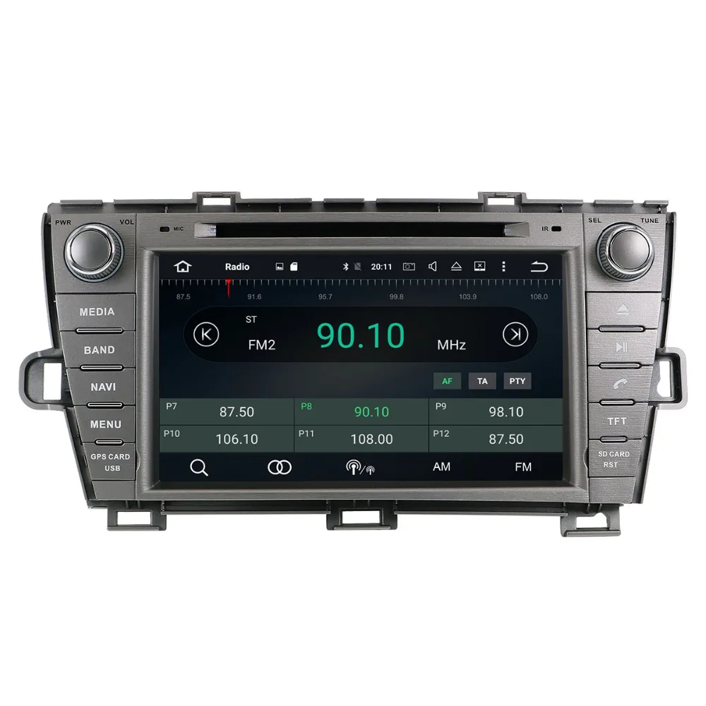 Discount Android 9.0 Car DVD Player GPS Navigation Stereo head unit For Toyota Prius 2009-2013 Car Radio tape recorder multimedia music 2 Discount Android 9.0 Car DVD Player GPS Navigation Stereo head unit For Toyota Prius 2009-2013 Car Radio tape recorder multimedia music 2