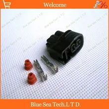 10 sets 2Pin 2.0mm Auto connector,car FBT plug,Car Electrical connector for KIA,HYUNDAI,Cerato,Elantra,RIO CVVT etc.
