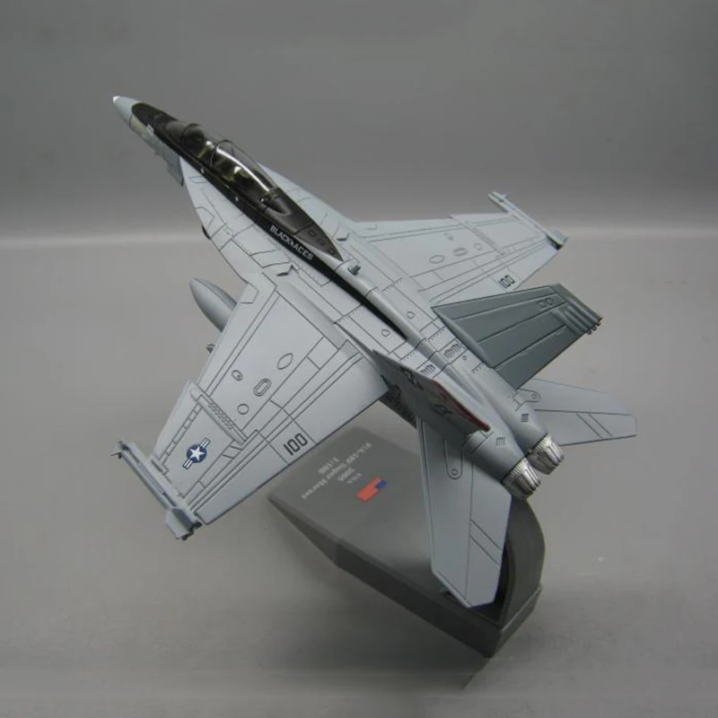 1/100 масштаб военная модель игрушки F18 F-18 F/A-18 Boeing Hornet истребитель-бомбардировщик США армейская воздушная сила литой металлический самолет модель игрушки