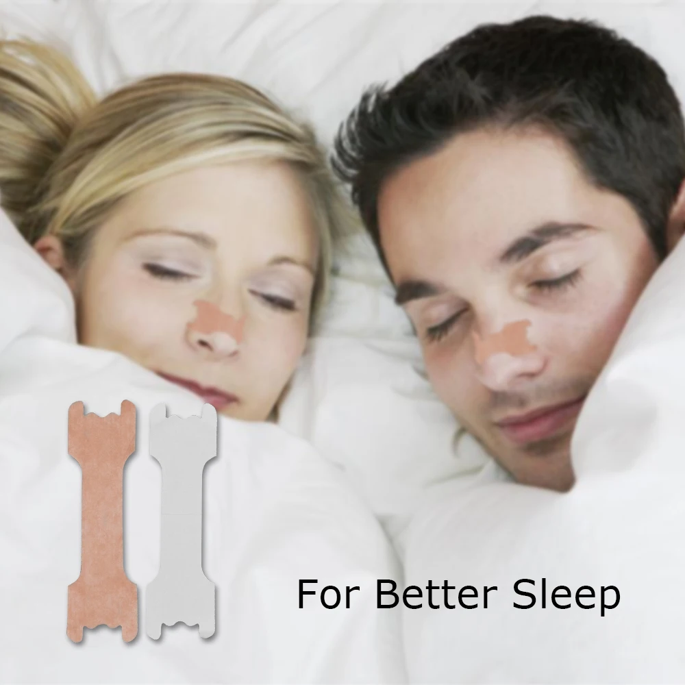 

50pcs Anti-snoring Strips Easier to Breathe Right Best Way to Stop Snoring Nasal Strips for Better Breath