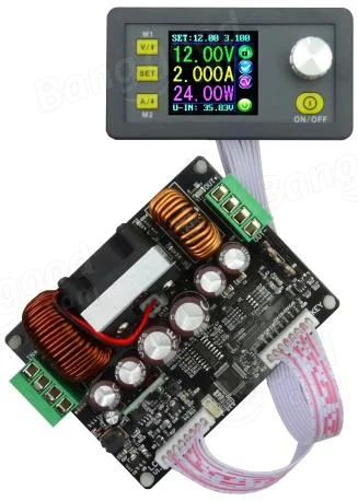 RUIDENG DPH5005 Buck-boost Converter Constant Voltage Current Programmable Digital Control Power Supply Color LCD Voltmeter 50V 5A