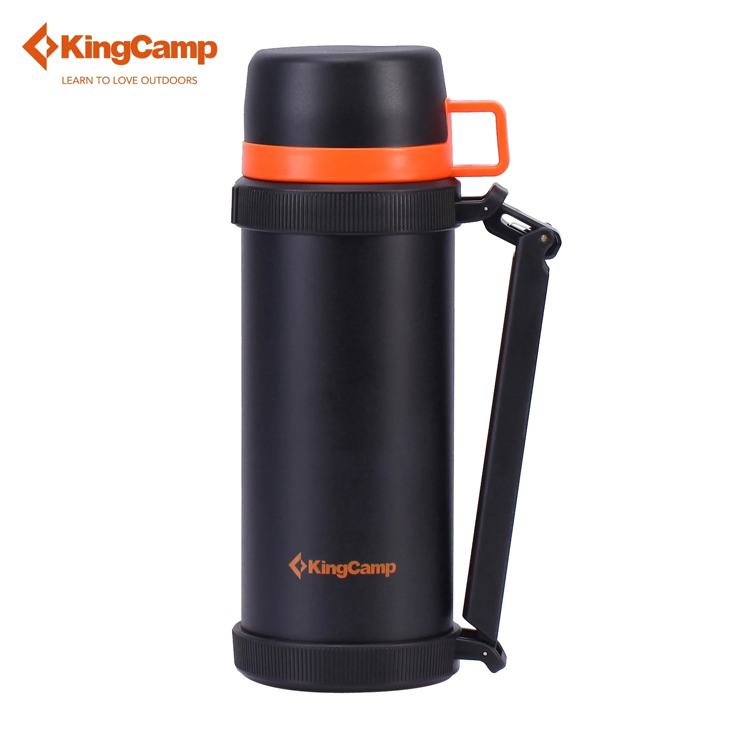 

KingCamp 1500ML Outdoor Camping Sport Bottle High Quality Travel Insulation Pot Double Lid Sport Cycling Riding Water Bottle