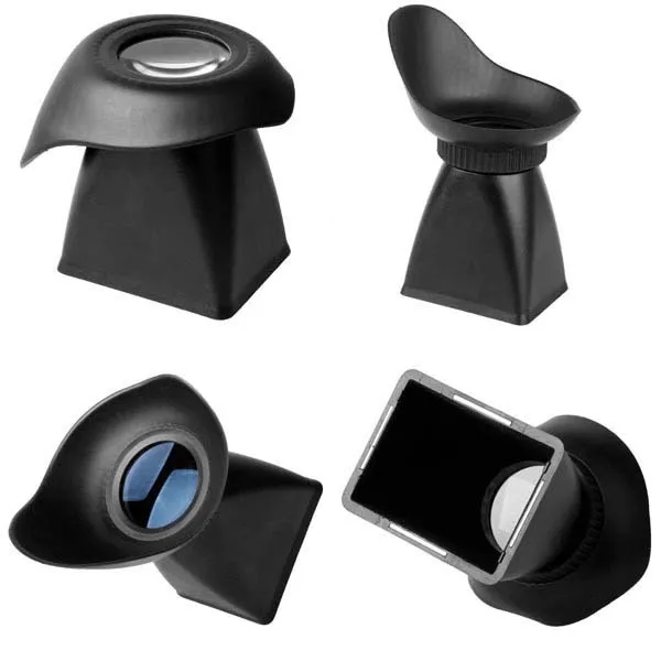 Photo Studio Accessories V3 LCD Viewfinder 2.8x Magnifier Extender Magnetic Hood for Canon 600D/60D | Электроника