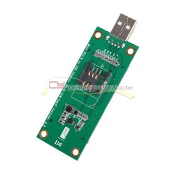 

Mini PCI-E Wireless WWAN to USB Adapter Card with SIM Slot Module Testing Tools Card cy