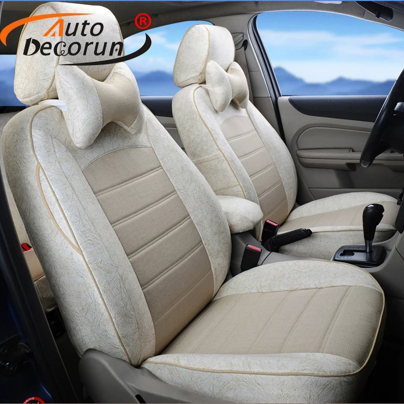 AutoDecorun Custom font b Car b font Seat Supports for Mitsubishi Lancer Automobiles Seat Covers for