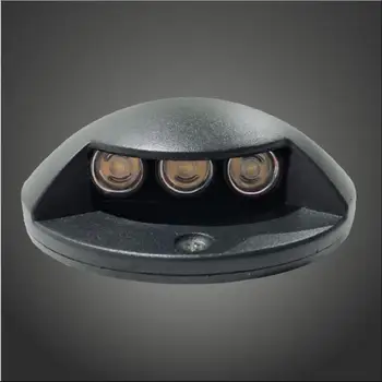 

New 2W 3W 4W 8W IP68 Waterproof LED Underground Light Outdoor Ground Garden Path Floor Buried Yard Spot Landscape Free shipping
