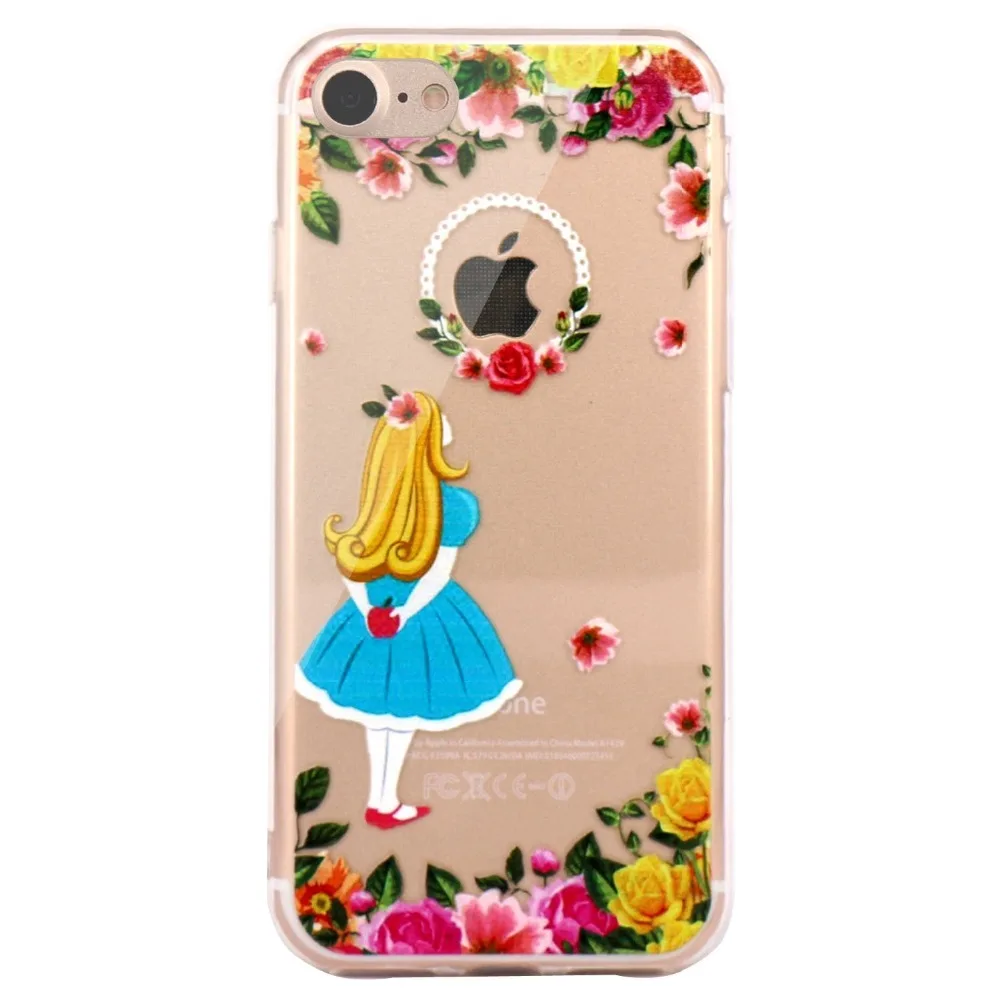 Чехол для Телефона iPhone 7 8 Plus мягкий чехол из ТПУ с животными 6 6S X XS 5 5SE SE 2020 чехлы