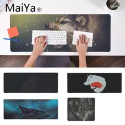 Maiya красивый аниме волк геймер скорость мыши розничная продажа маленький резиновый коврик для мыши резиновый ПК компьютерный игровой