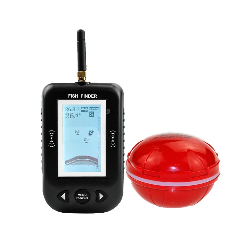 

ABLD-Erchang Portable Wireless Fish Finder 36M Depth Fishfinder Sonar Fishing Alarm Echo Sounder Ocean River Lake Sea Fishing
