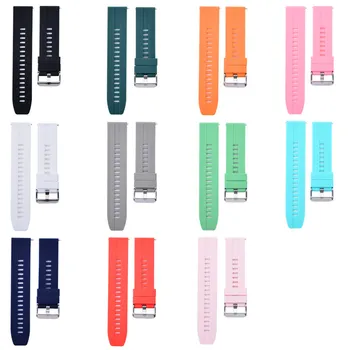 

HANGRUI 22mm Silicone Wrist Strap For Huawei Watch GT 2e Active /Honor Magic For Huami Amazfit Stratos Pace Bracelet 22MM Strap