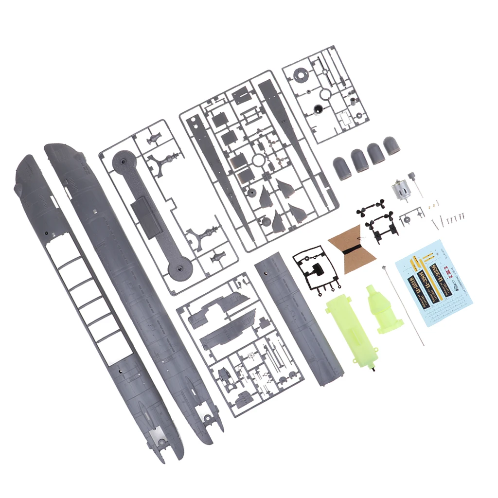 1:144 масштаб броненосец Второй мировой войны Пособия по немецкому языку U2518 модель лодки подводной лодки Пластик сборки модели Наборы