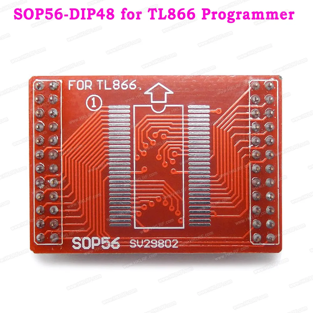 

SOP56 Simple Adapter PSOP56 Socket for TL866A TL886CS TL866II PLUS Programmer TSOP32 TSOP40 TSOP48