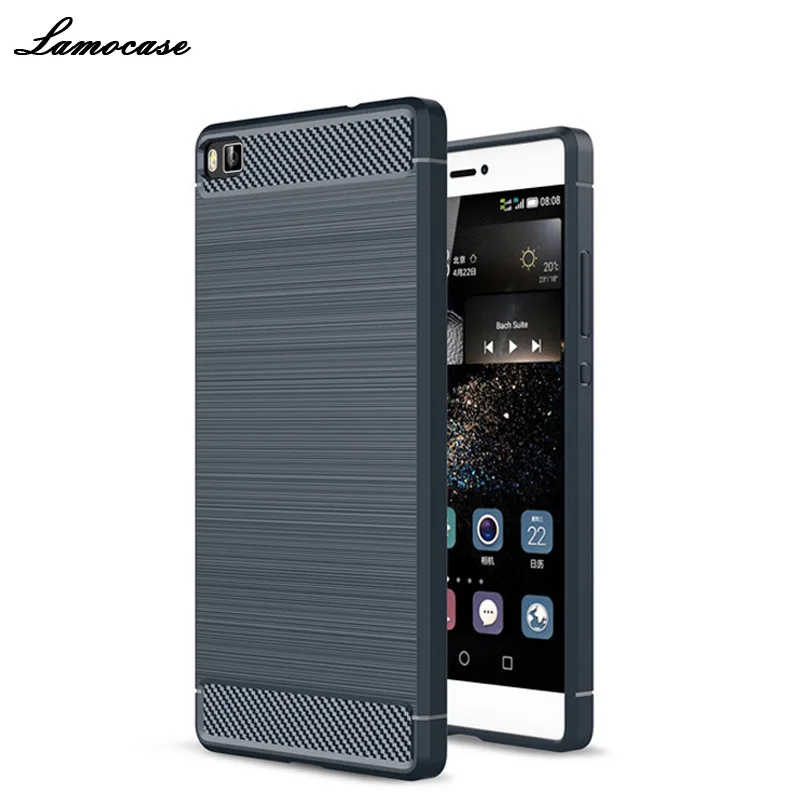 Fitted Case for Huawei P8 Back Cover GRA-L09 5.2" Soft TPU Cases Protective Phone Shell Luxury Fashion Ultra Thin Funda Capa |