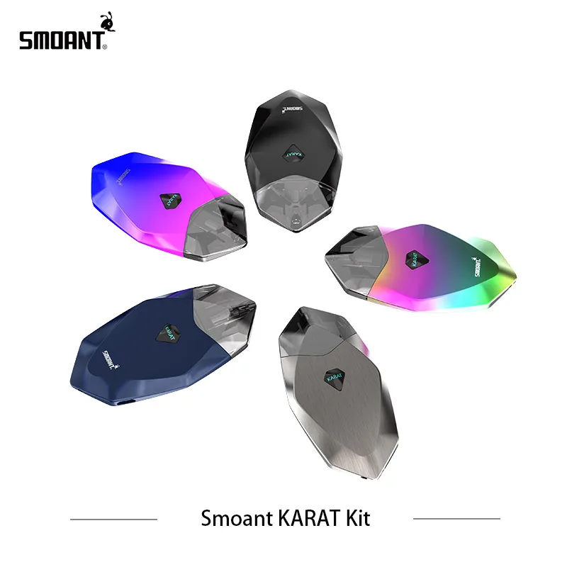 Электронные сигареты Smoant 585 Pod Kit аккумулятор 370 мАч Ом инновационная кварцевая