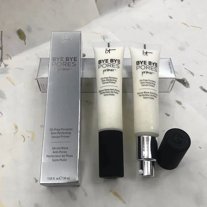 It Cosmetics крем-праймер для макияжа Bye Pore увлажняющий контроль с маслом для глаз Осветление кожи основа для макияжа