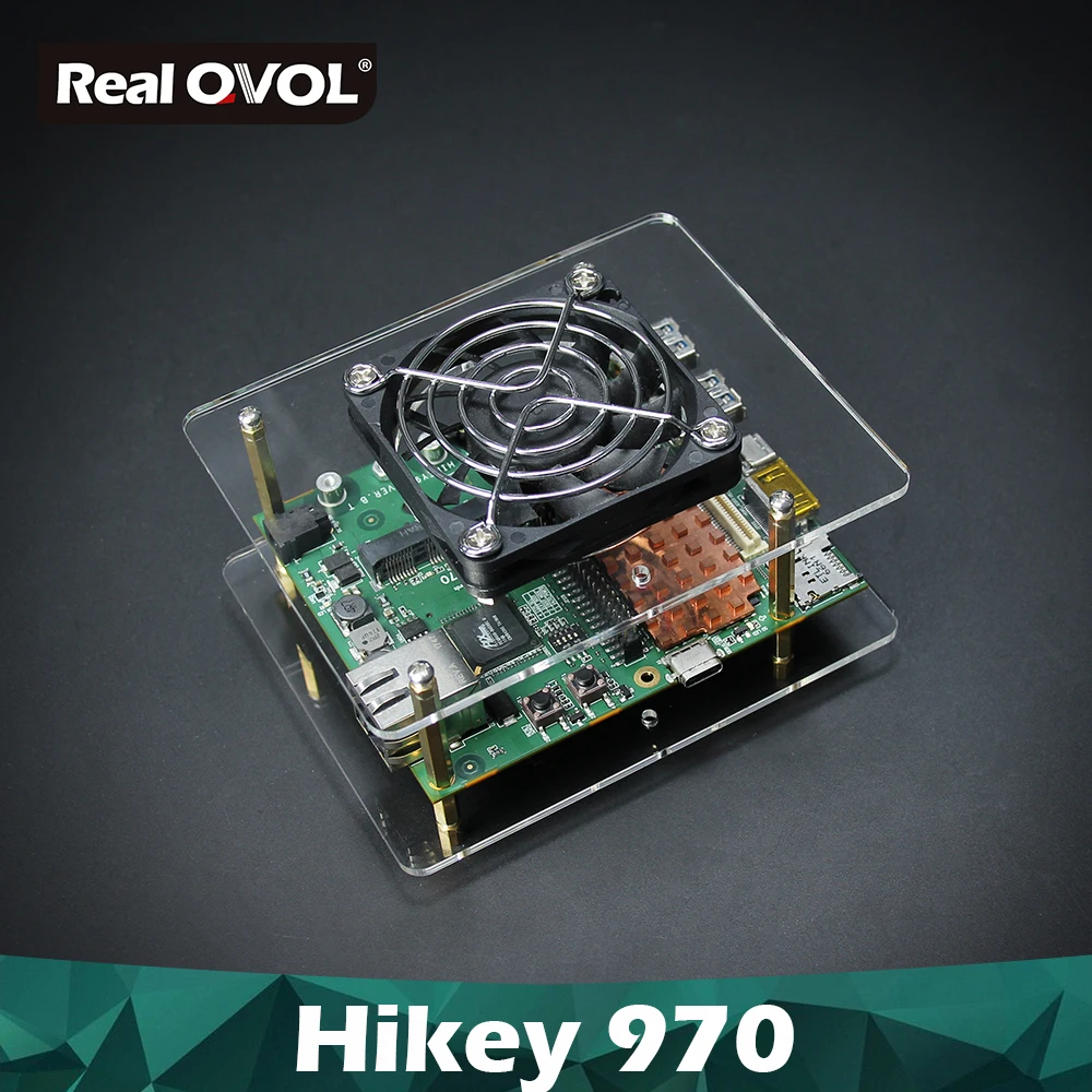  RealQvol Hikey970 Development Board Super Edge AI Computing Platform by Kirin970 SOC with Cortex A7