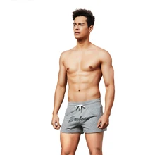 Шорты мужские повседневные мужские боксеры с передними карманами SEOBEAN, бренд новые мужские Шорты повседневные летние пляжные маленькие хлопковые шорты