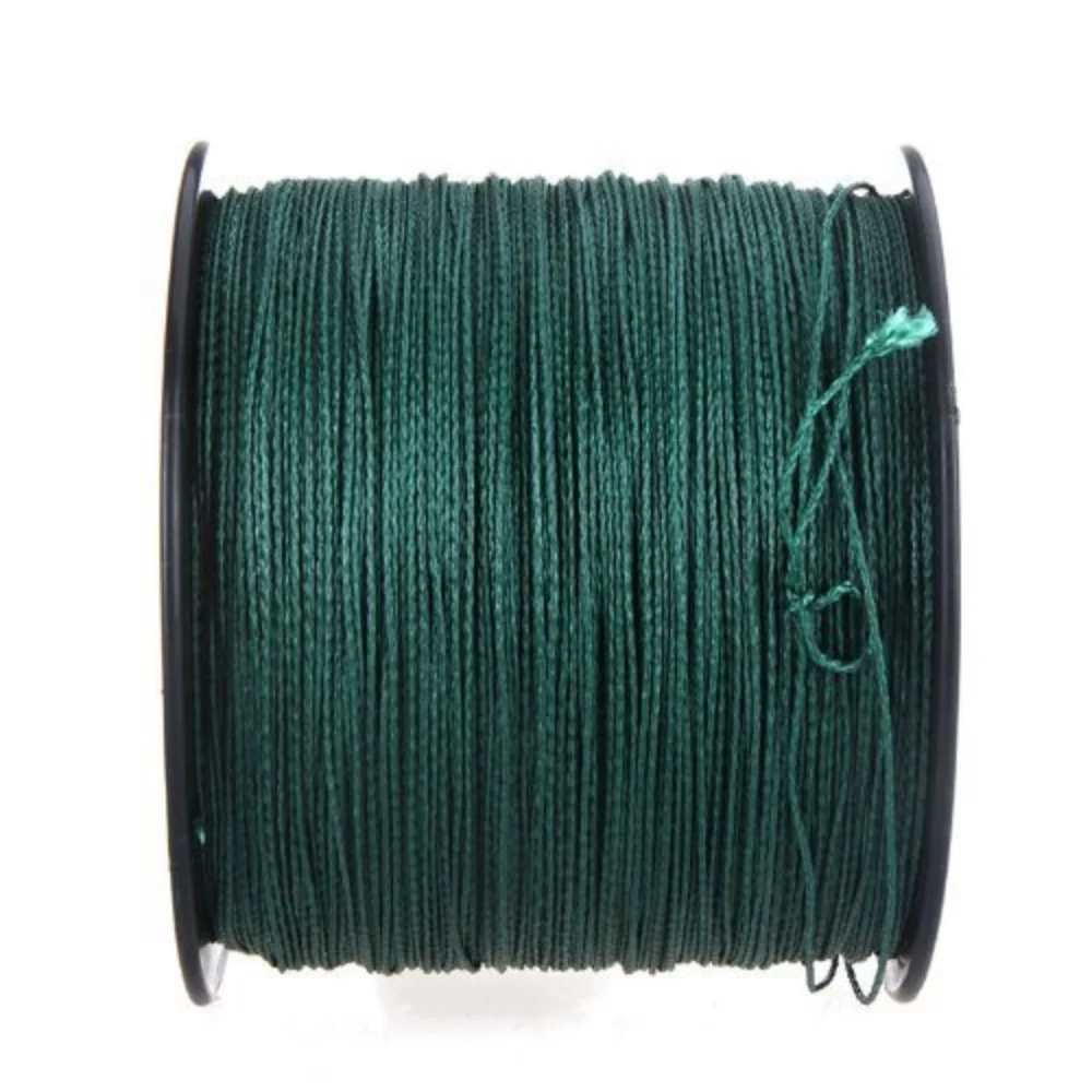 HiUmi 20lb к 200lb 300 м 8 strands супер прочная леска PE плетеная пряди рыболовная из ПЭ нить