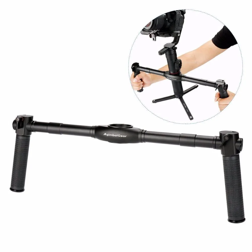 

Gimbal Gear DH02 Dual Handle Grip for Zhiyun Crane 2 Crane Series Dual Handheld Extended