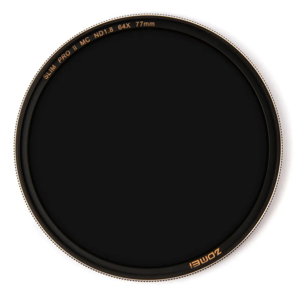 

Zomei Filtro ND8 ND64 ND1000 Filter Neutral Multicoated Density Optical Glass Filter Sliver Rimmed 49 52 55 58 62 67 72 77 82mm