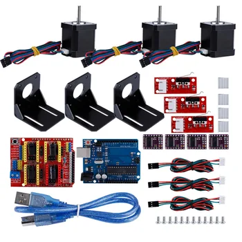 

Professional 3D printer Arduino CNC Module Kit Stepper Motor Drive for Kuman R3 for Arduino 3D Printer Accessories