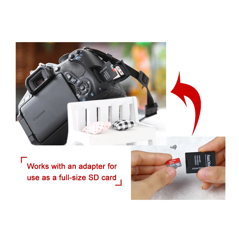 SanDisk Ultra UHS I ГБ 64 Гб 32 16 8 карты памяти в micro SD карта класс 10 microSD 128 и 4 tf microSDXC|Карты