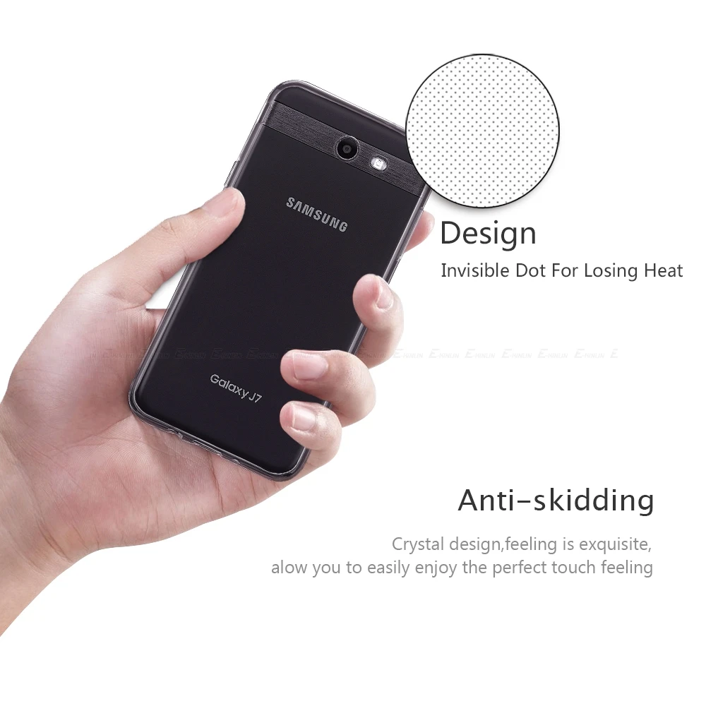 Ультратонкий тонкий прозрачный мягкий защитный чехол из ТПУ для Samsung Galaxy XCover Pro J7