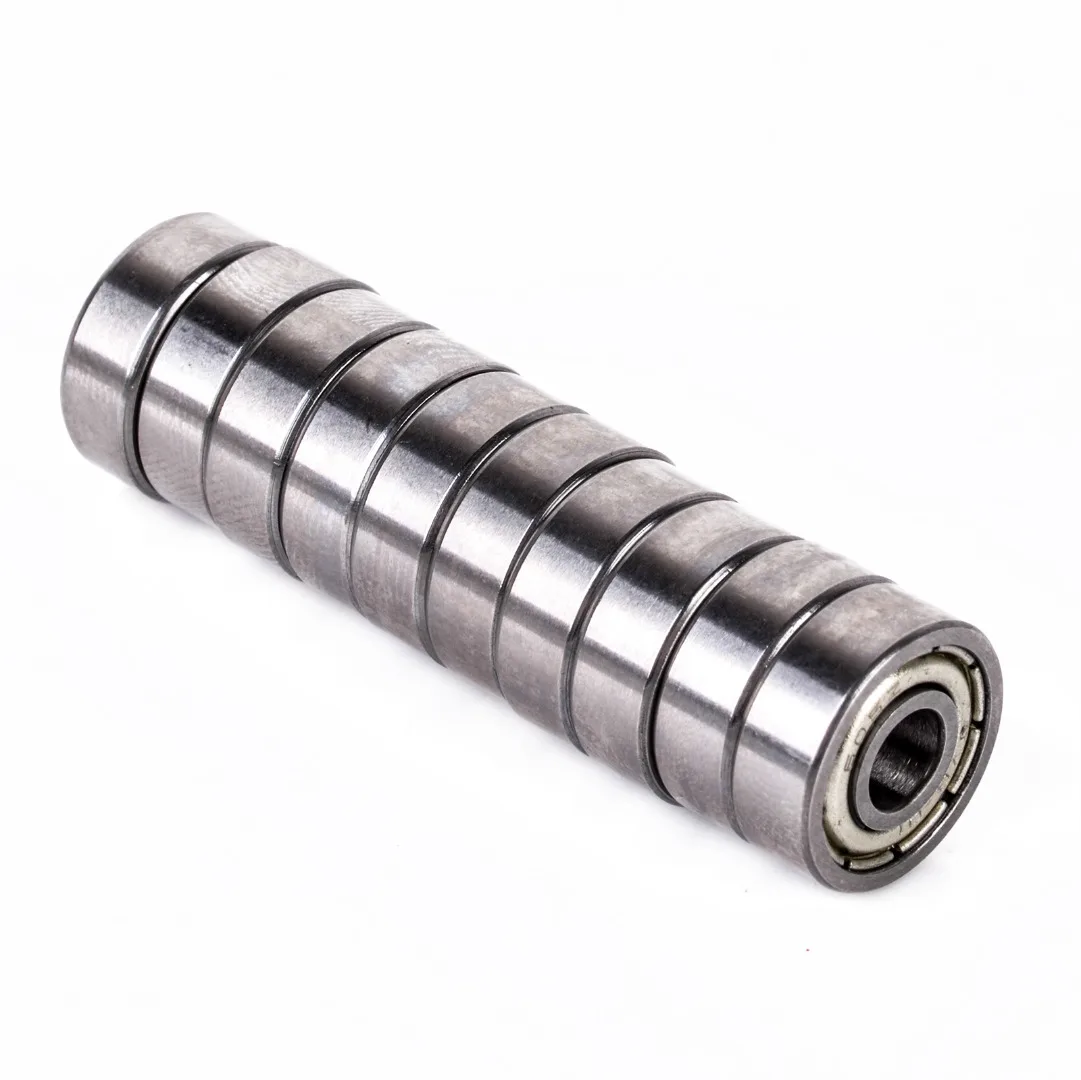 10pcs 605-ZZ Small Deep Groove Bearing Mayitr Metal Shielded Miniature Radial Ball Bearings 5x14x5mm For RC Cars Trucks